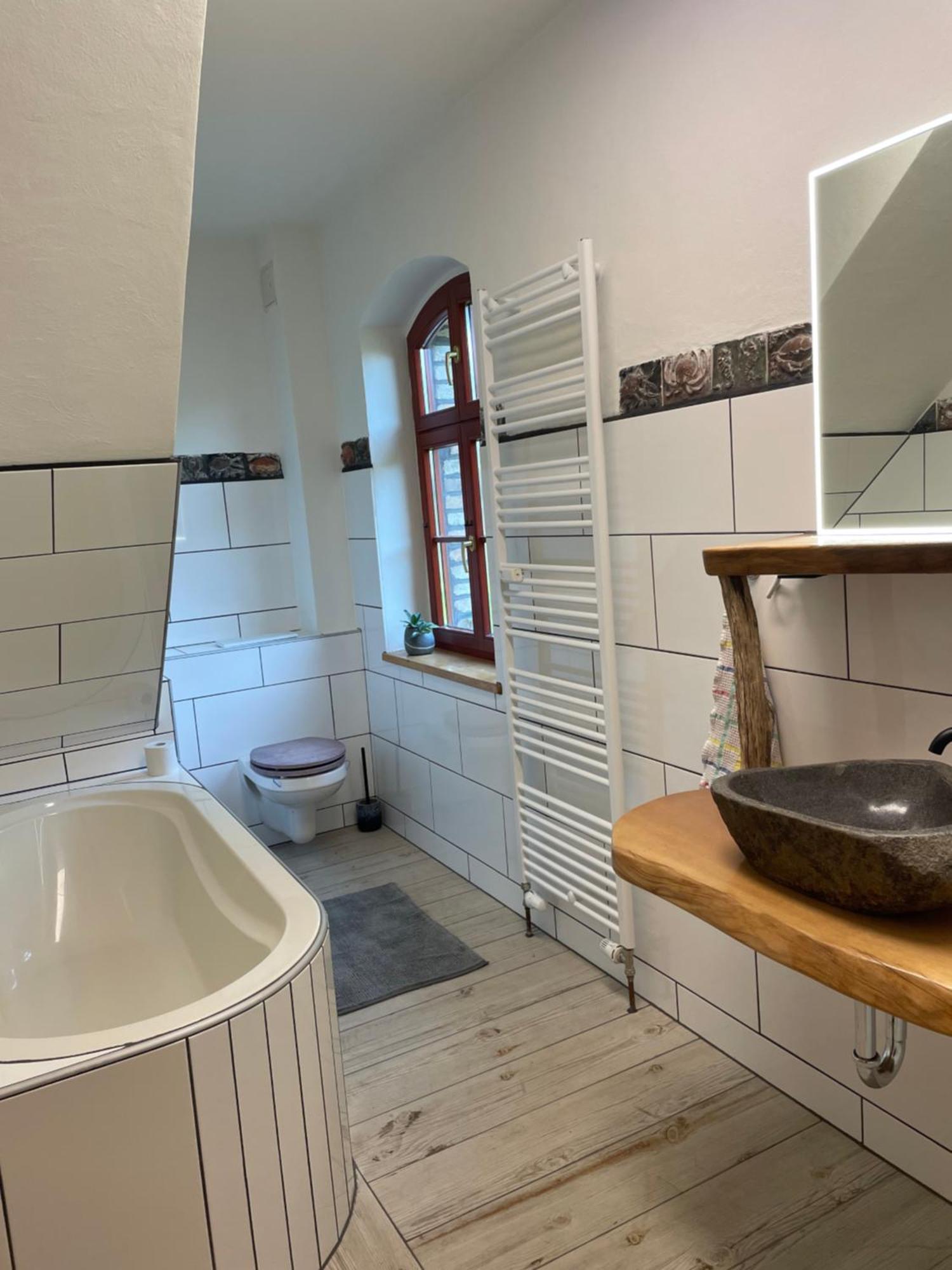 Apartamento Quartier Im Gutshaus Wustermark Exterior foto