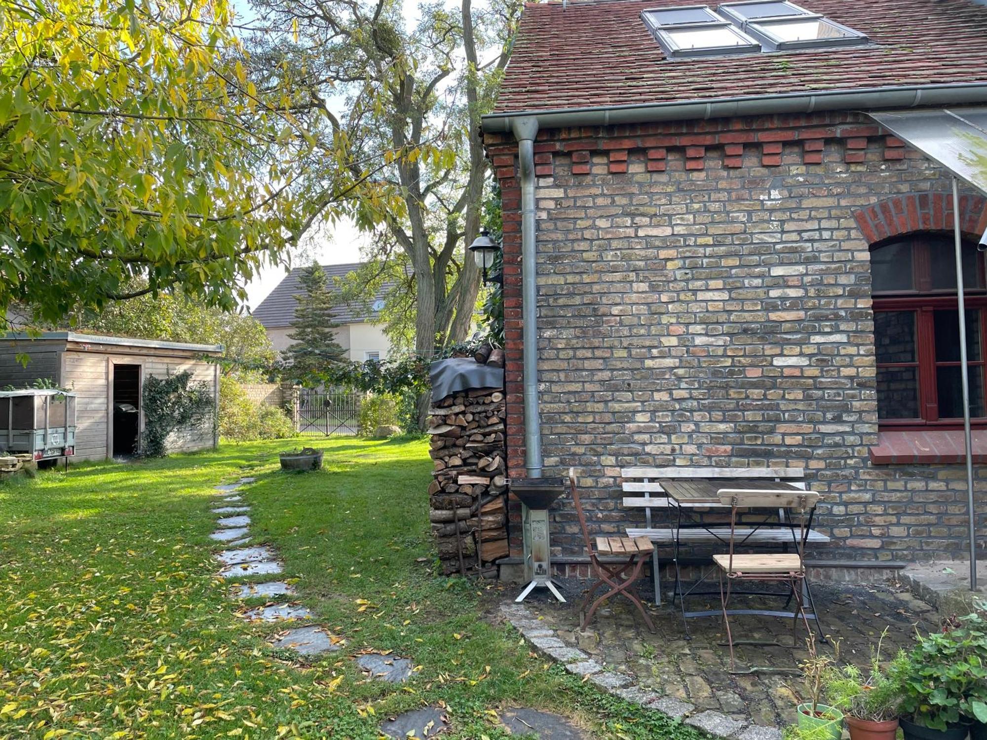 Apartamento Quartier Im Gutshaus Wustermark Exterior foto